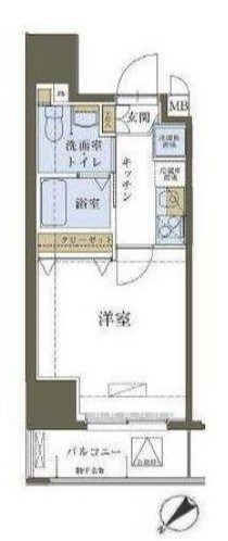 リヴシティ神田    間取り