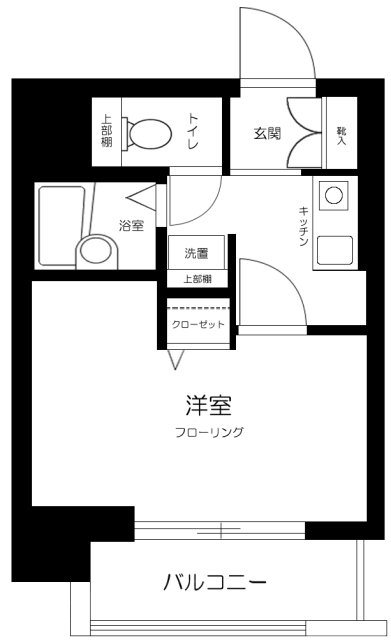 ジュエル京橋   202号室 間取り