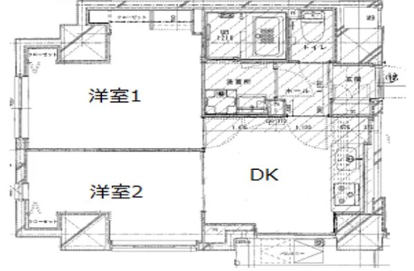 アジュール神田錦町 601号室 間取り