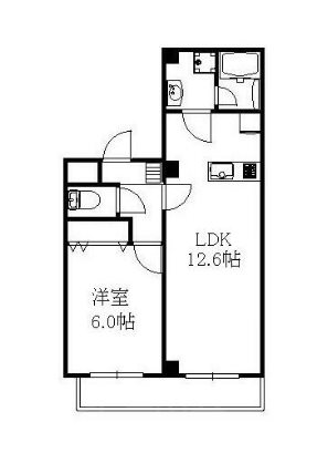 シャッツクヴェレ東日本橋   402号室 間取り