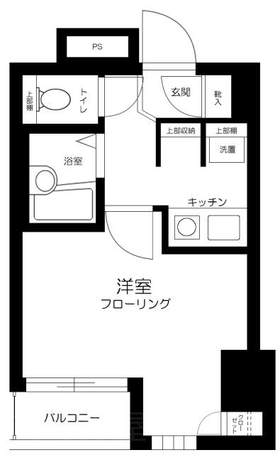 スカイコートお茶の水女子大前第2  302号室 間取り