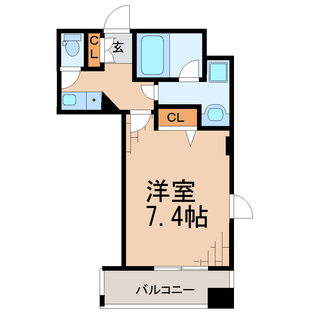 パークウェル京橋   間取り