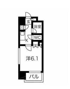 パレステュディオVIDA文京南  503号室 間取り