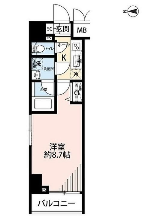 プレールドゥーク文京湯島    間取り