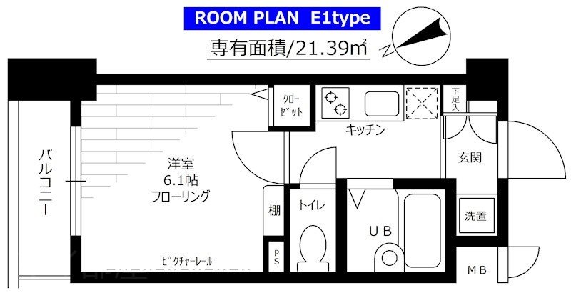 ステージグランデ市谷薬王寺 間取り