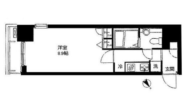 ステージグランデ日本橋     間取り