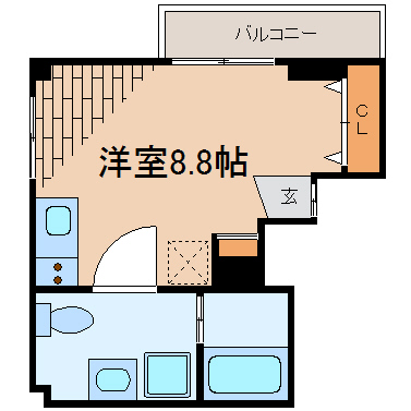 ビーカーサアルビオン  間取り