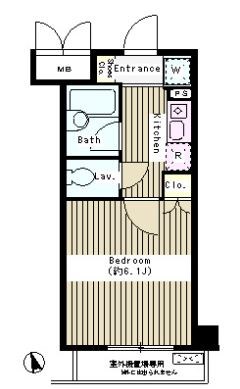 コートブリーズ根津    207号室 間取り