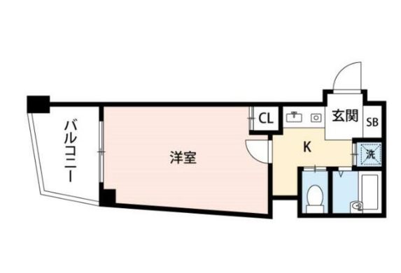 スカイコート文京白山  107号室 間取り