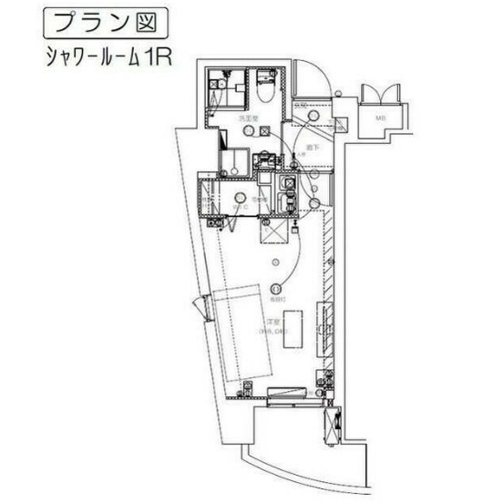 アルモニー御茶ノ水   905号室 間取り