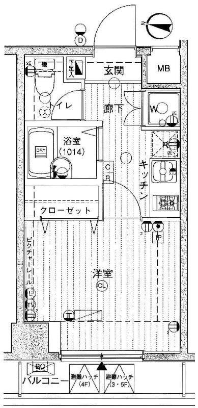 ラグジュアリーアパートメント本郷  間取り