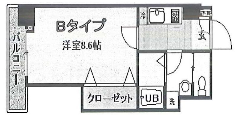 セントヴェール新御徒町  302号室 間取り