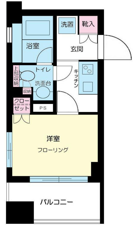 ブリリア日本橋茅場町   807号室 間取り