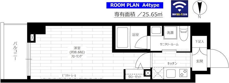 ステージグランデ元浅草     間取り