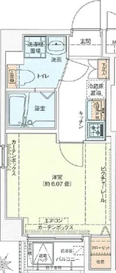 ドルチェ文京小石川   501号室 間取り