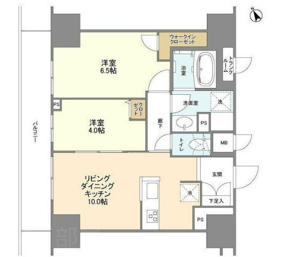 ブレス蔵前    903号室 間取り