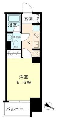 セイラン水天宮前  間取り