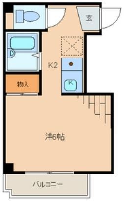 ディアコート日本橋       912009-303号室 間取り