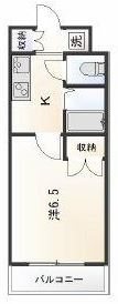 スカイコート九段下   903号室 間取り