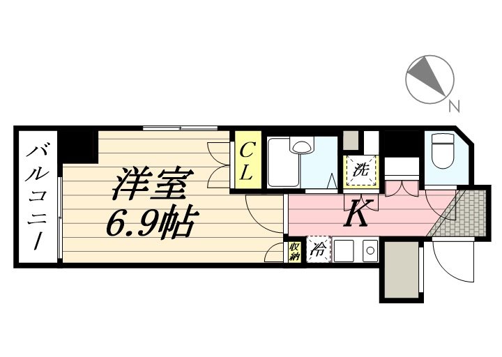 アーバイル文京白山   7号室 間取り