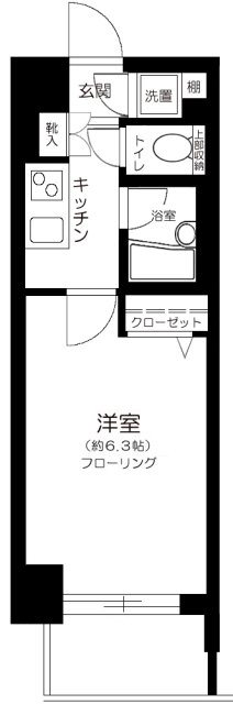 菱和パレス文京白山   501号室 間取り