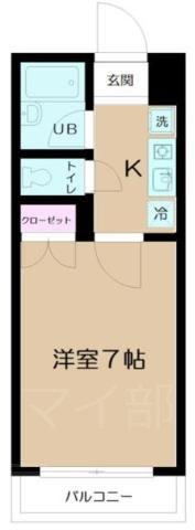 グリーンヒルズ泰明    205号室 間取り