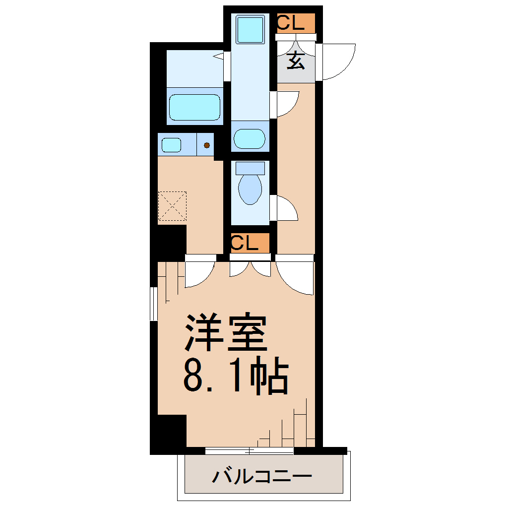 ステラ人形町  間取り
