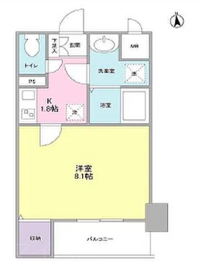 ISSEI Residence 神樂坂    204号室 間取り