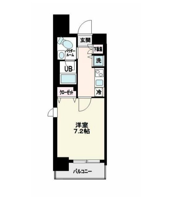 アプレシティ日本橋蛎殻町  501号室 間取り