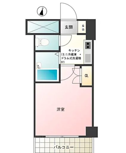 カテリーナ千駄木     306号室 間取り