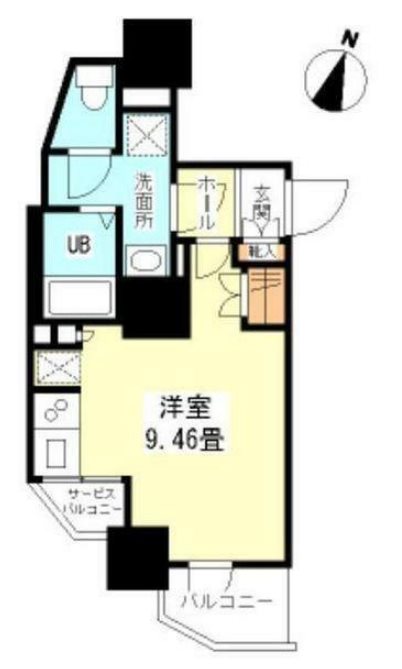 フリージアテラス    501号室 間取り