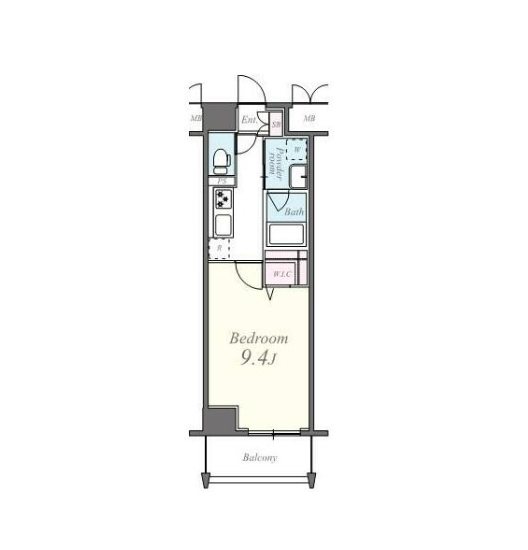 グリンヒル本郷元町   402号室 間取り