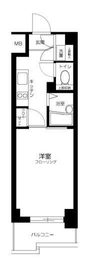 ルーブル文京音羽   1202号室 間取り