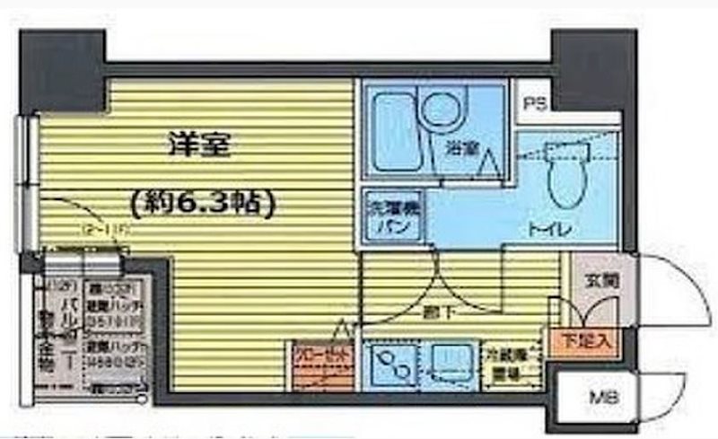 ガラシティ京橋     10号室 間取り