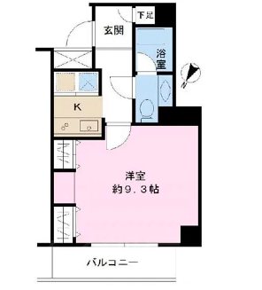 ヌフエタージュ      604号室 間取り