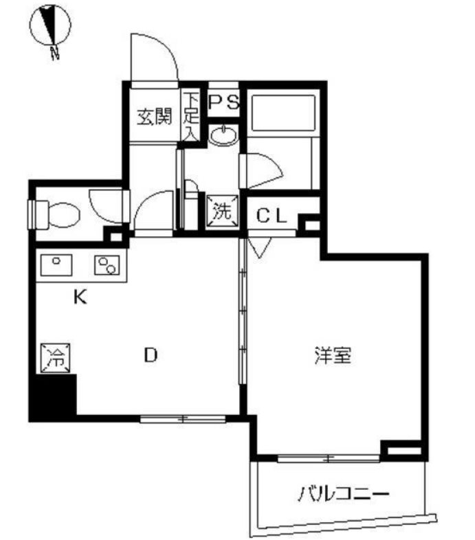 スカイコート本郷東大前壱番館      901号室 間取り