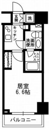 KDXレジデンス文京湯島    502号室 間取り