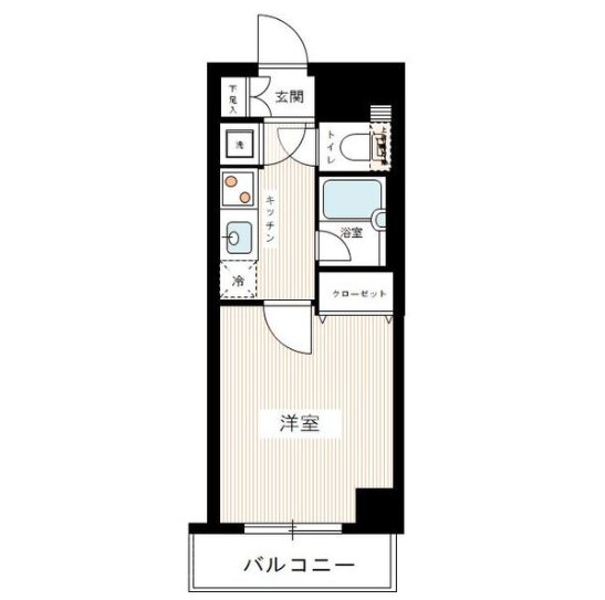 サンテミリオンお茶の水    502号室 間取り