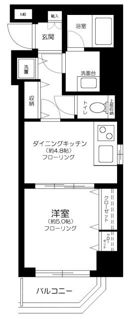 エグゼ浅草弐番館 間取り