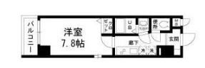 エスポワール  504号室 間取り