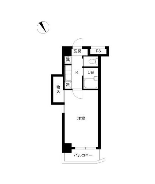 スカイコート文京小石川第3   602号室 間取り