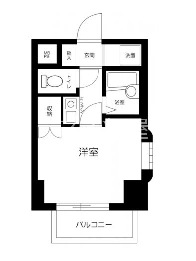 クレアシオン市ヶ谷西    805号室 間取り