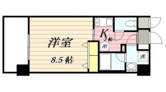 フォレスト茗荷谷   401号室 間取り