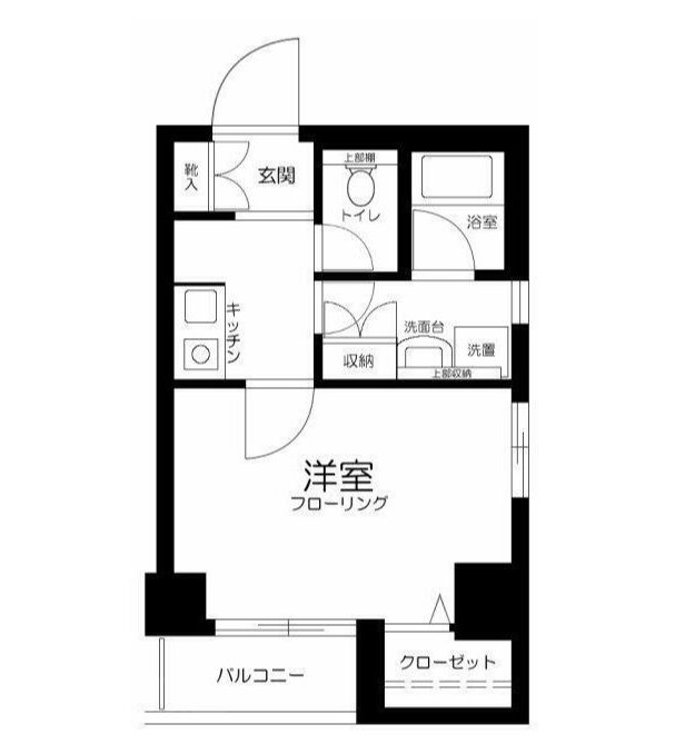 ローズマンションミヤハラ     903号室 間取り