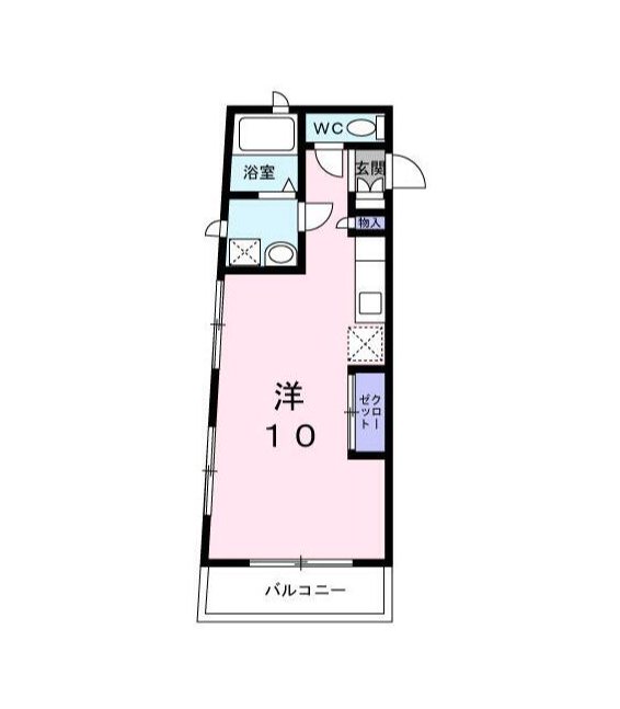 エピーMアキオカ   303号室 間取り