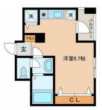 マルメゾン浅草橋 間取り