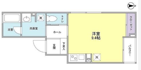 ソレーユ四谷三丁目   間取り