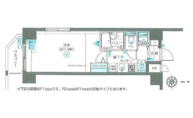 フェニックス本郷東大前    206号室 間取り