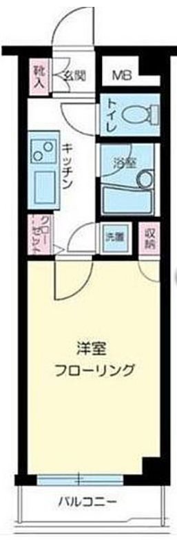 サンテミリオン小石川後楽園  307号室 間取り