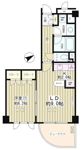 ラピュタ       306号室 間取り